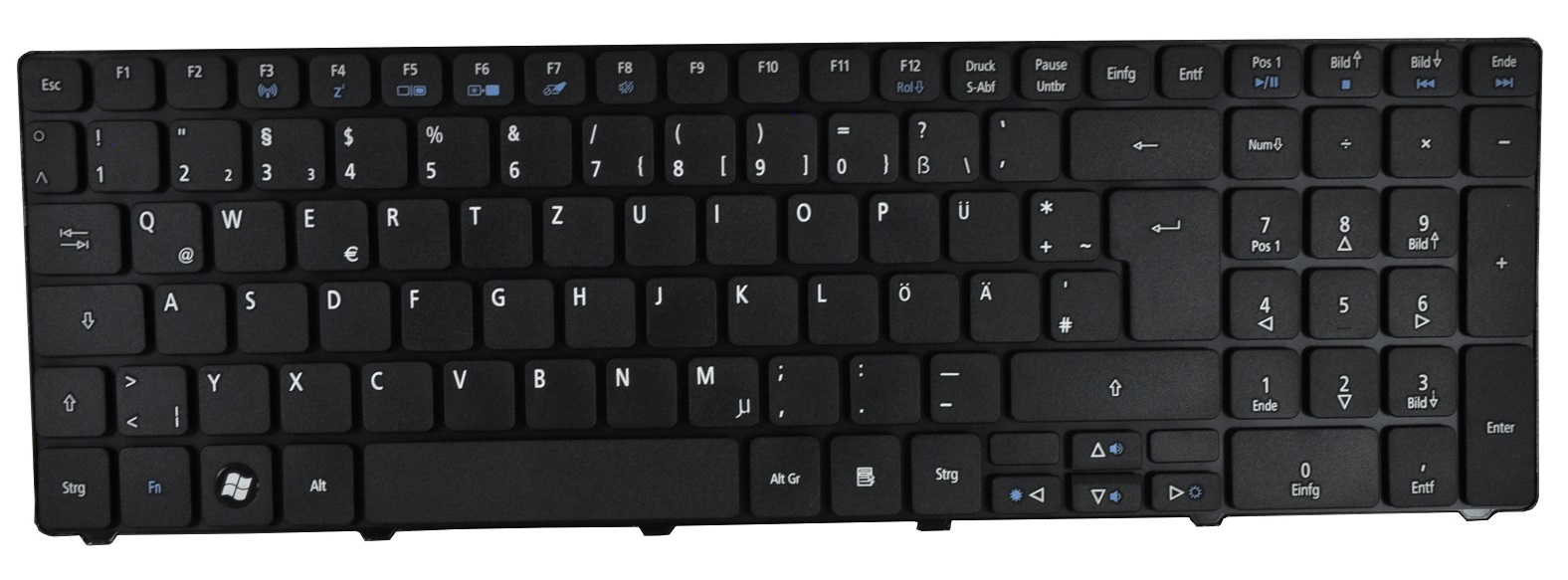 Notebook keyboard voor Acer Aspire 7551 German * Toetsenbord Laptop Acer – BorcaDen | we your devices