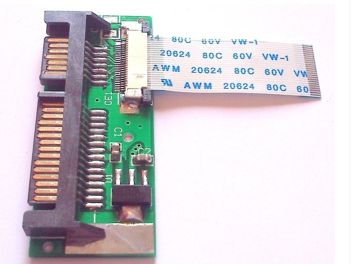 24-pin LIF naar SATA adapter voor interne harde schijf of SSD * Laptop Converters Adapters Interne Onderdelen – BorcaDen Because love your devices