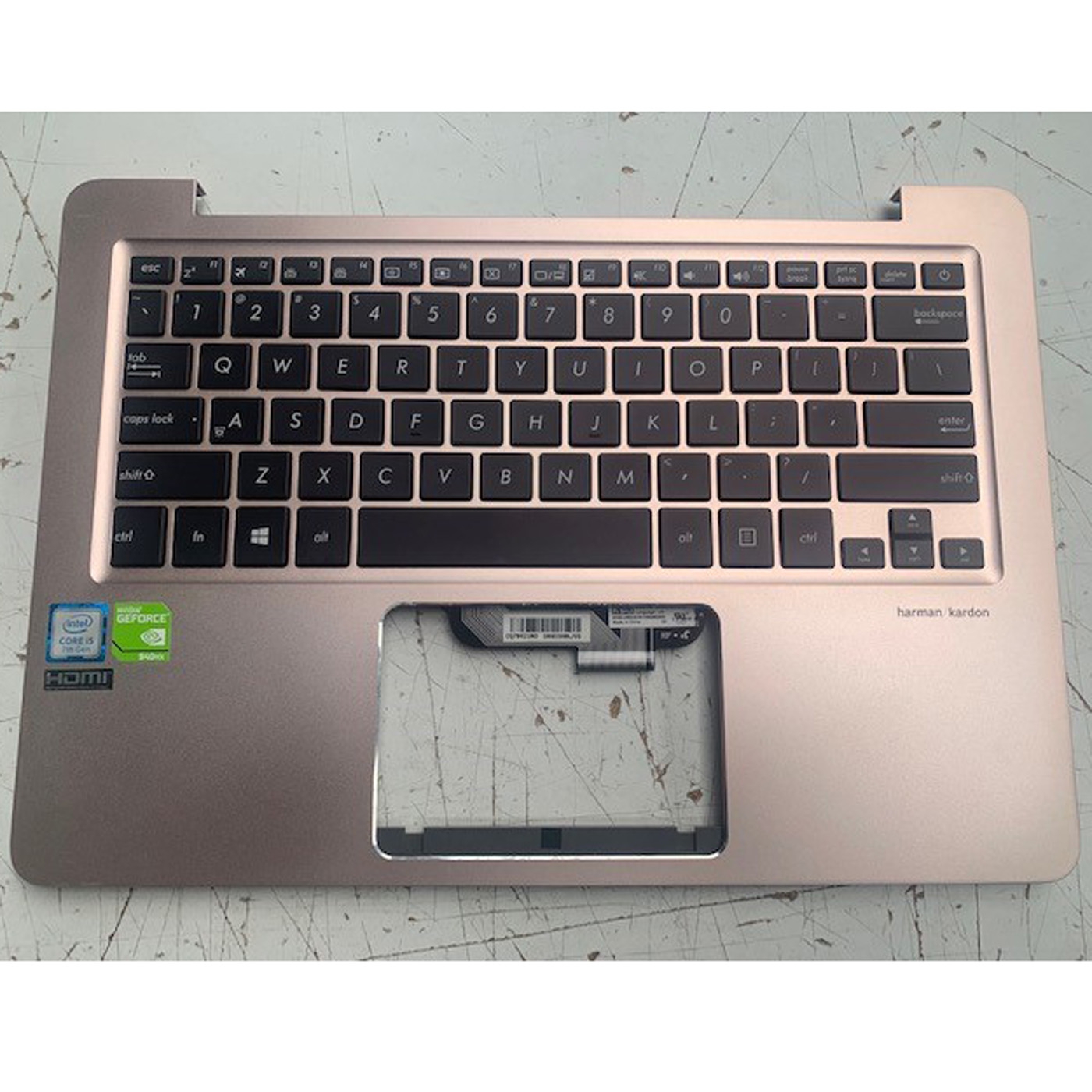 Notebook keyboard voor ASUS UX310 UX410 with topcase pulled {KBAS101C-02} * Toetsenbord Laptop Asus – BorcaDen | Because we love your devices