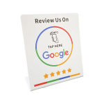 google review display nfc reviews reviews verzamelen wit