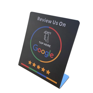 google review display nfc reviews reviews verzamelen zwart